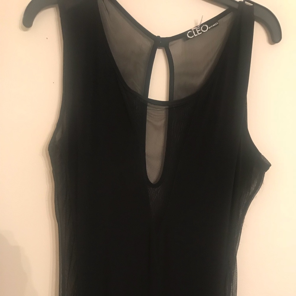 Black sexy night out jumper